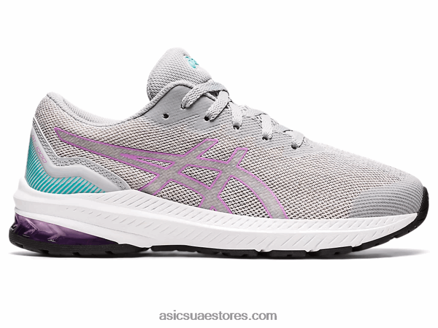 Asics توهج بيدمونت رمادي / لافندر المدرسة الابتدائية GT-1000 11 2N24DJ4359