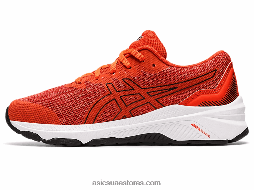 Asics طماطم كرزية / أسود المدرسة الابتدائية GT-1000 11 2N24DJ4363