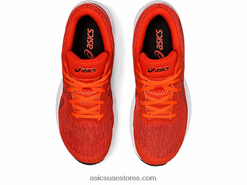 Asics طماطم كرزية / أسود المدرسة الابتدائية GT-1000 11 2N24DJ4363
