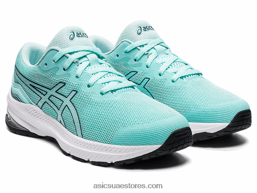 Asics واضح الأزرق / ماكو الأزرق المدرسة الابتدائية GT-1000 11 2N24DJ4451