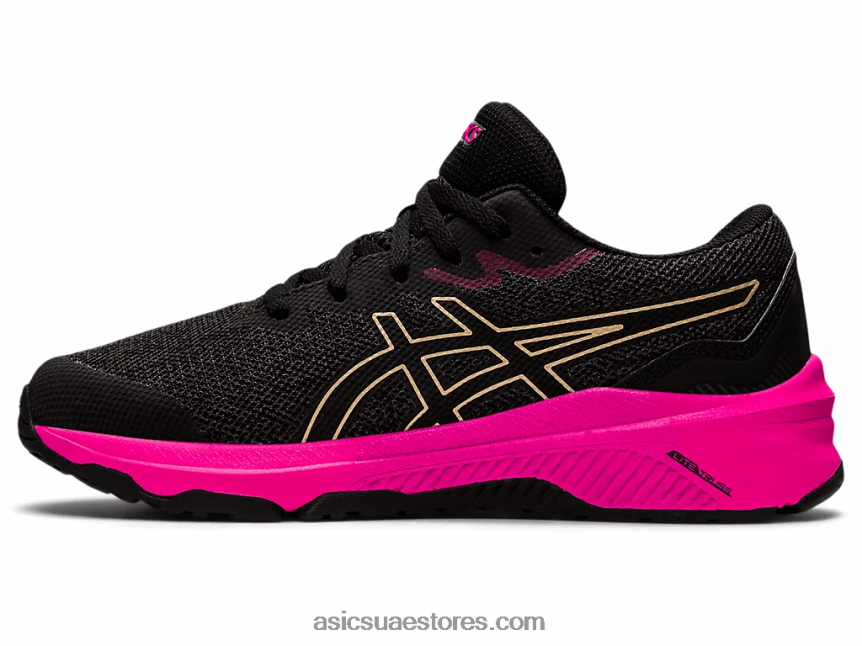 Asics رمادي الجرافيت / الشمبانيا المدرسة الابتدائية GT-1000 11 2N24DJ4454