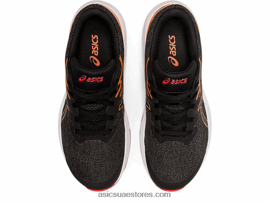 Asics رمادي جرافيت / أحمر ناري المدرسة الابتدائية GT-1000 11 2N24DJ4471