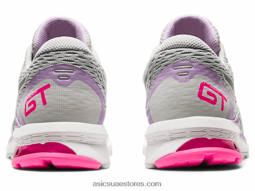 Asics الرمادي الجليدي / الفضة النقية مدرسة GT-1000 9 الابتدائية 2N24DJ4563
