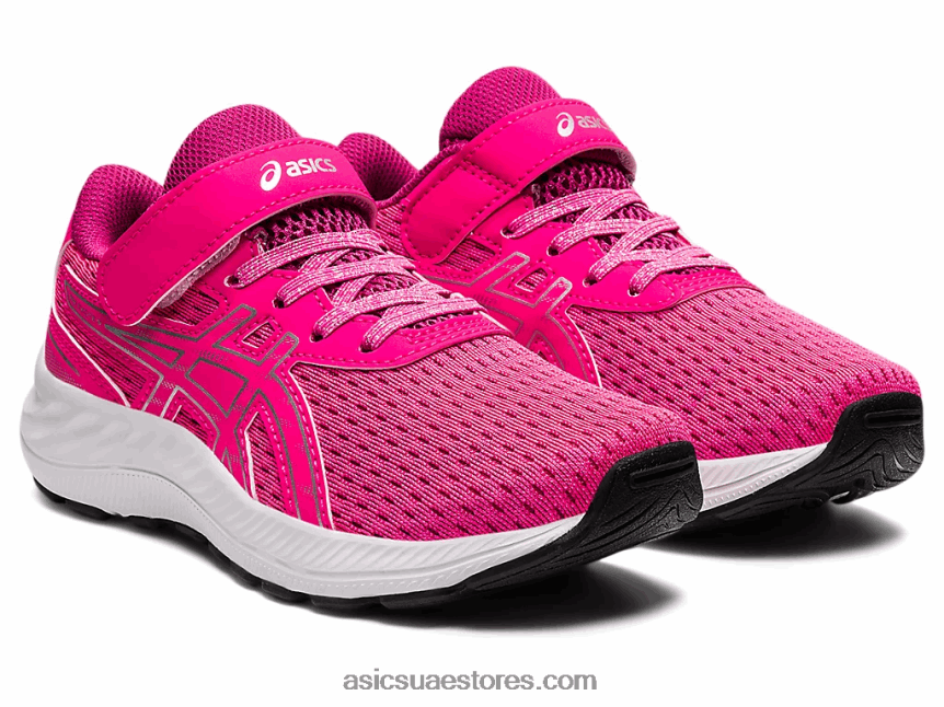 Asics الوردي glo / الفضة النقية مدرسة جيل اكسايت 9 الابتدائية 2N24DJ4459