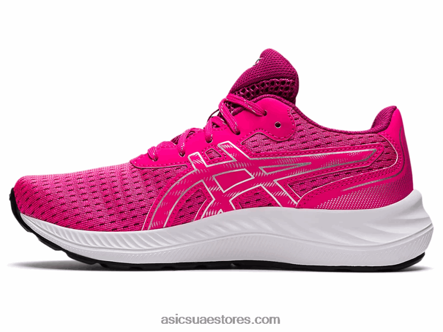 Asics الوردي glo / الفضة النقية مدرسة جيل اكسايت 9 الابتدائية 2N24DJ4459