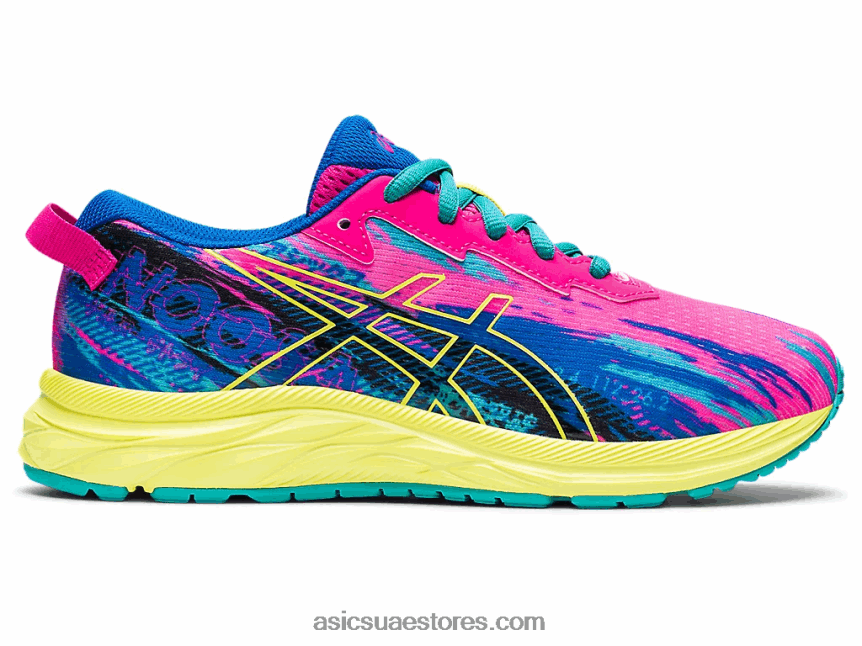 Asics الوردي glo / sour yuzu مدرسة جيل نوسا ثلاثي 13 الابتدائية 2N24DJ4484