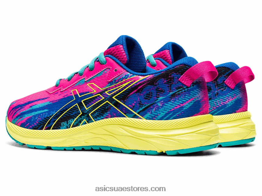 Asics الوردي glo / sour yuzu مدرسة جيل نوسا ثلاثي 13 الابتدائية 2N24DJ4484
