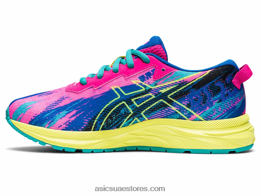 Asics الوردي glo / sour yuzu مدرسة جيل نوسا ثلاثي 13 الابتدائية 2N24DJ4484