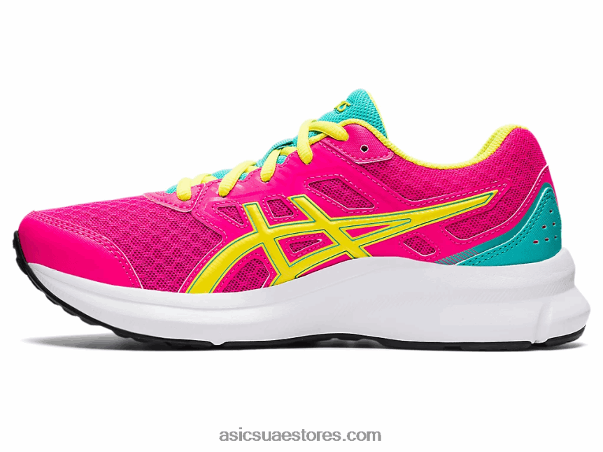 Asics الوردي glo / sour yuzu هزة 3 المرحلة الابتدائية 2N24DJ4490