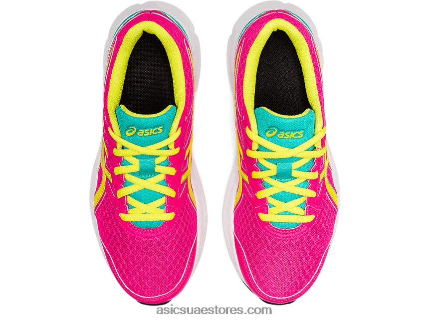 Asics الوردي glo / sour yuzu هزة 3 المرحلة الابتدائية 2N24DJ4490