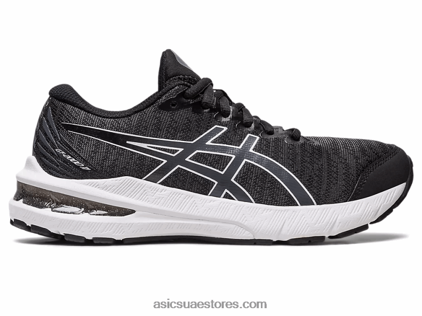 Asics أسود / رمادي الناقل gt-2000 11 المرحلة الابتدائية 2N24DJ4333