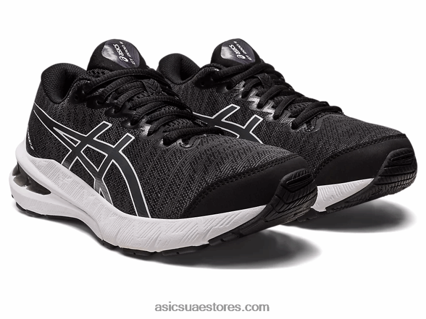 Asics أسود / رمادي الناقل gt-2000 11 المرحلة الابتدائية 2N24DJ4333