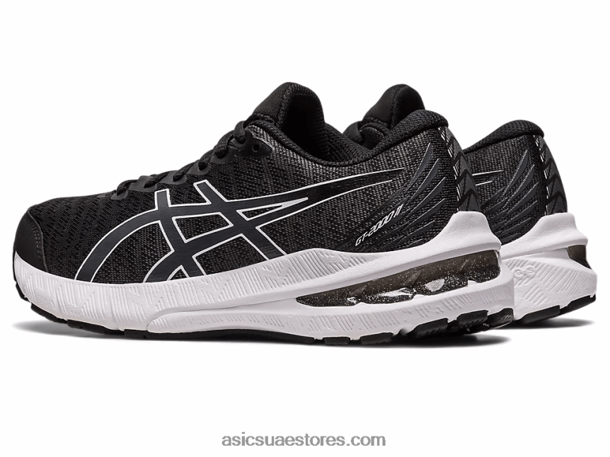 Asics أسود / رمادي الناقل gt-2000 11 المرحلة الابتدائية 2N24DJ4333
