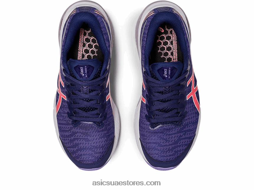 Asics أزرق نيلي / بابايا gt-2000 11 المرحلة الابتدائية 2N24DJ4337
