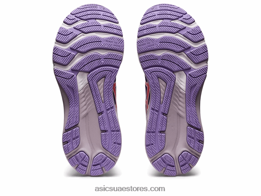Asics أزرق نيلي / بابايا gt-2000 11 المرحلة الابتدائية 2N24DJ4337