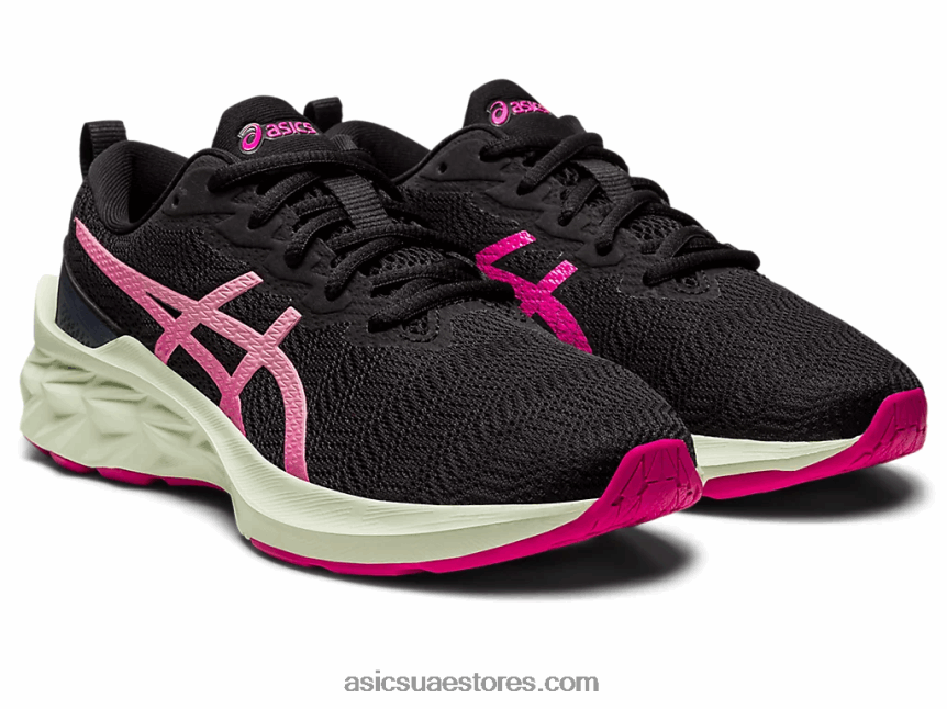 Asics أسود / لكمة الفاكهة novablast 2 المدرسة الابتدائية 2N24DJ4282