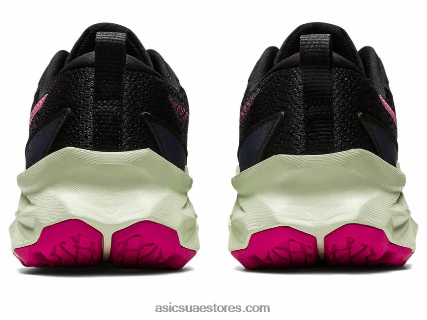 Asics أسود / لكمة الفاكهة novablast 2 المدرسة الابتدائية 2N24DJ4282