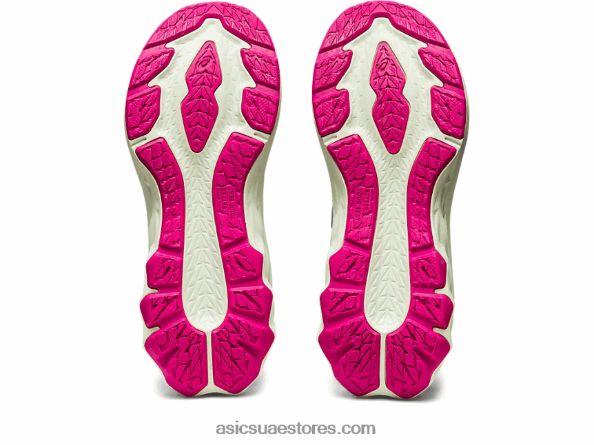 Asics أسود / لكمة الفاكهة novablast 2 المدرسة الابتدائية 2N24DJ4282