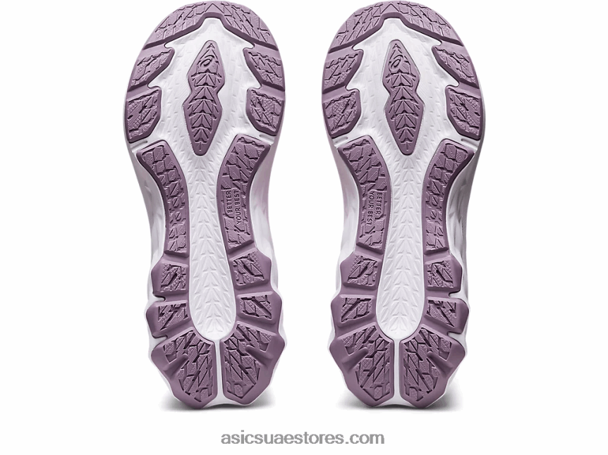 Asics البابايا / البنفسج الغسق novablast 2 المدرسة الابتدائية 2N24DJ4285
