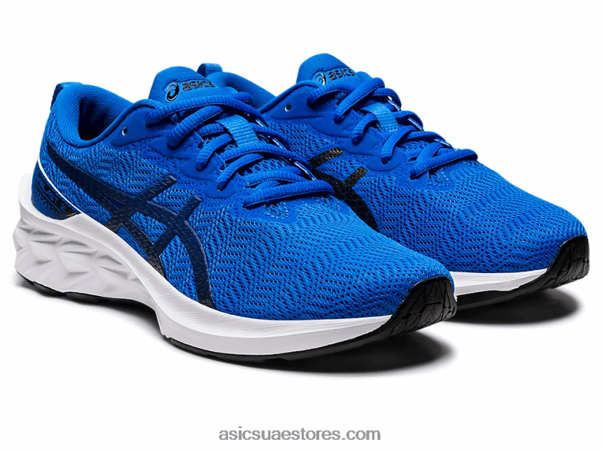 Asics أزرق كهربائي / أعماق المحيطات novablast 2 المدرسة الابتدائية 2N24DJ4433