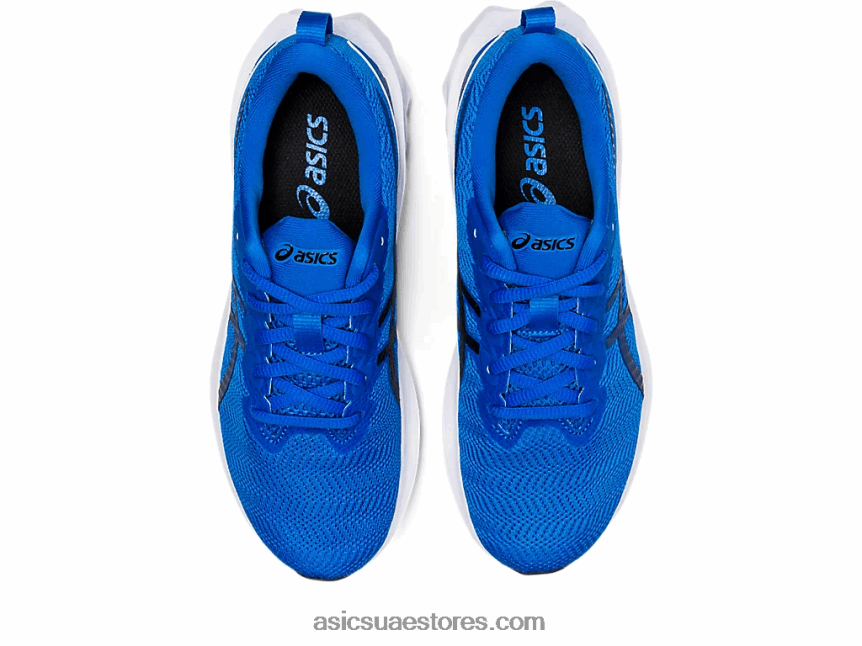 Asics أزرق كهربائي / أعماق المحيطات novablast 2 المدرسة الابتدائية 2N24DJ4433