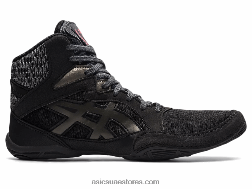 Asics أسود / جونميتال snapdown 3 مدرسة ابتدائية 2N24DJ4515