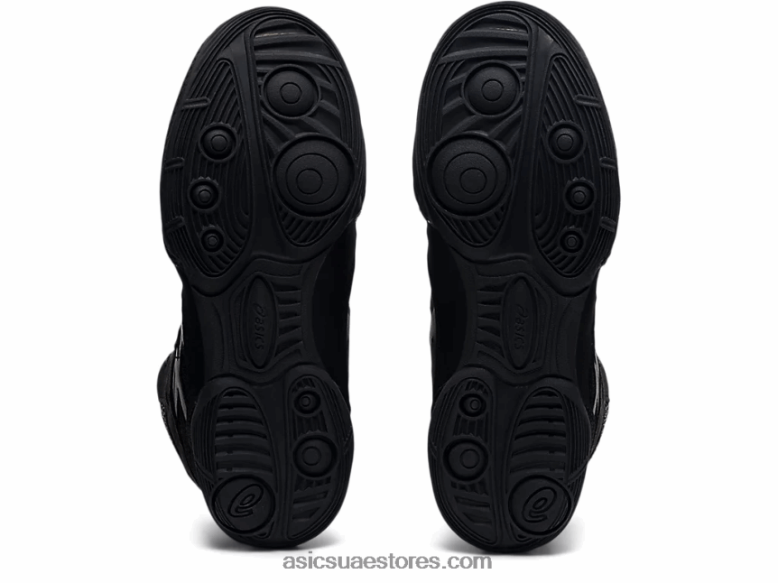 Asics أسود / جونميتال snapdown 3 مدرسة ابتدائية 2N24DJ4515
