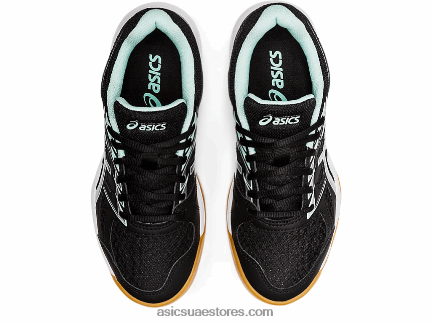 Asics أسود / ثلج طازج مدرسة upcourt 4 الابتدائية 2N24DJ4456