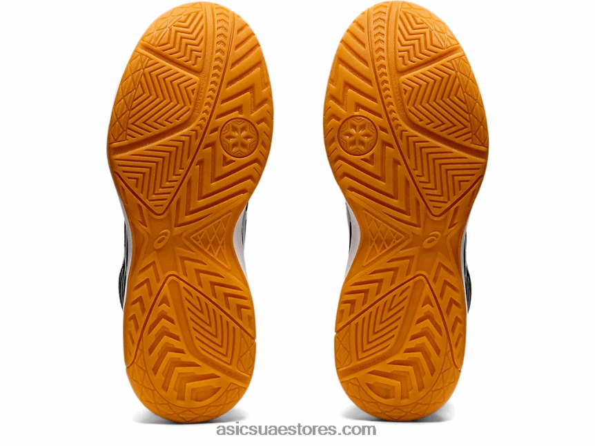 Asics أسود / ثلج طازج مدرسة upcourt 4 الابتدائية 2N24DJ4456