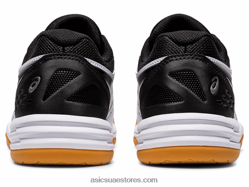 Asics أبيض أسود مدرسة upcourt 4 الابتدائية 2N24DJ4558