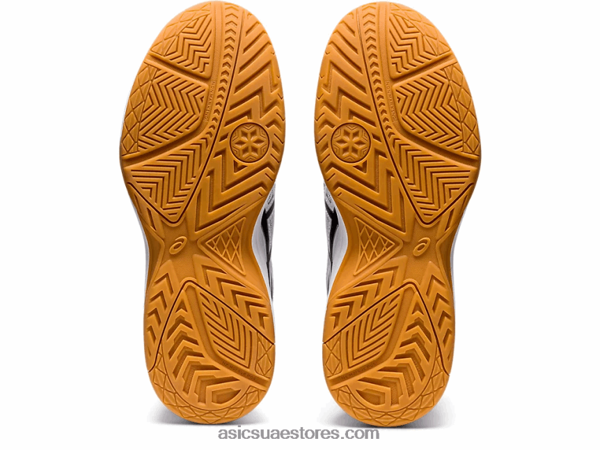 Asics أبيض أسود مدرسة upcourt 4 الابتدائية 2N24DJ4558
