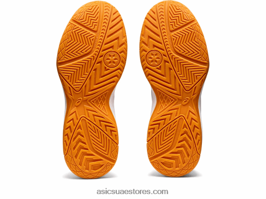 Asics أبيض / فضي نقي مدرسة upcourt 5 الابتدائية 2N24DJ4388