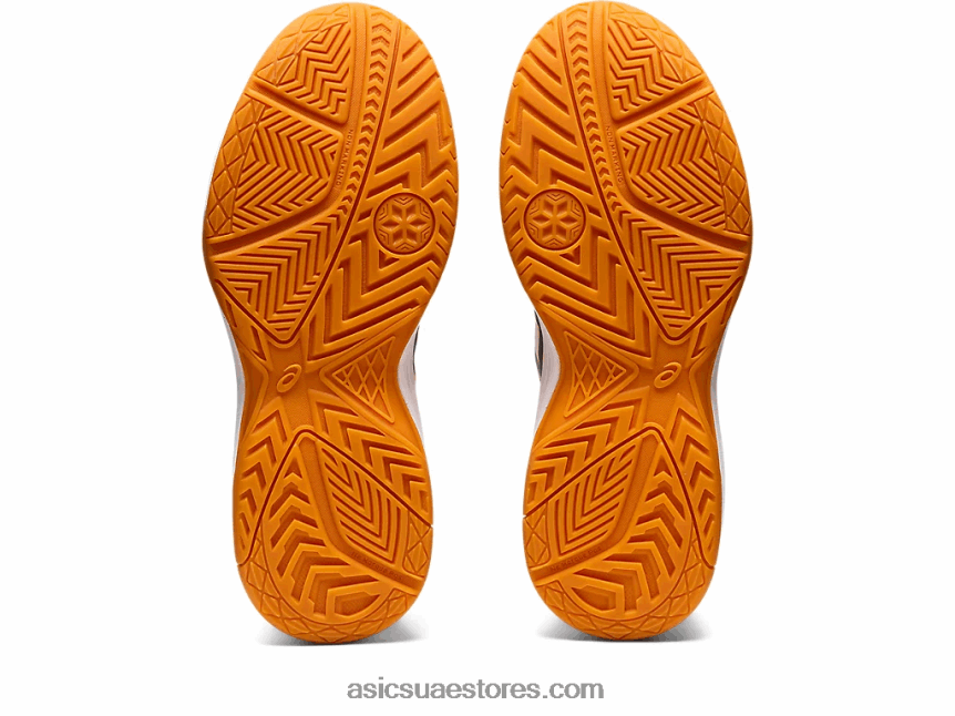 Asics أبيض / عميق المحيط مدرسة upcourt 5 الابتدائية 2N24DJ4420