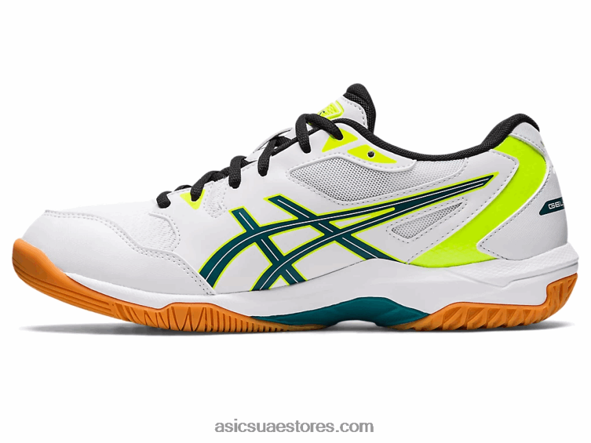 Asics أبيض / صنوبر مخملي صاروخ جل 10 2N24DJ1131
