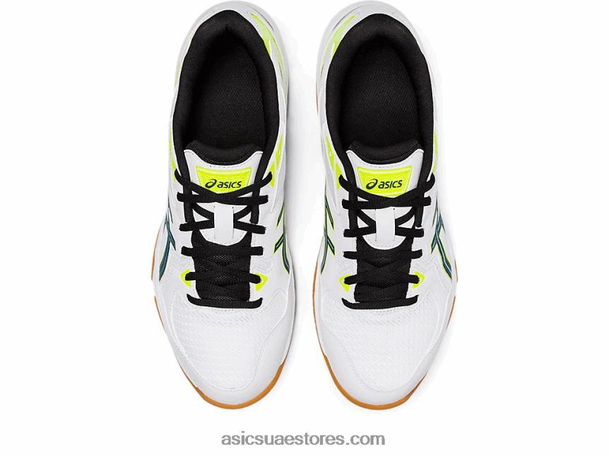 Asics أبيض / صنوبر مخملي صاروخ جل 10 2N24DJ1131
