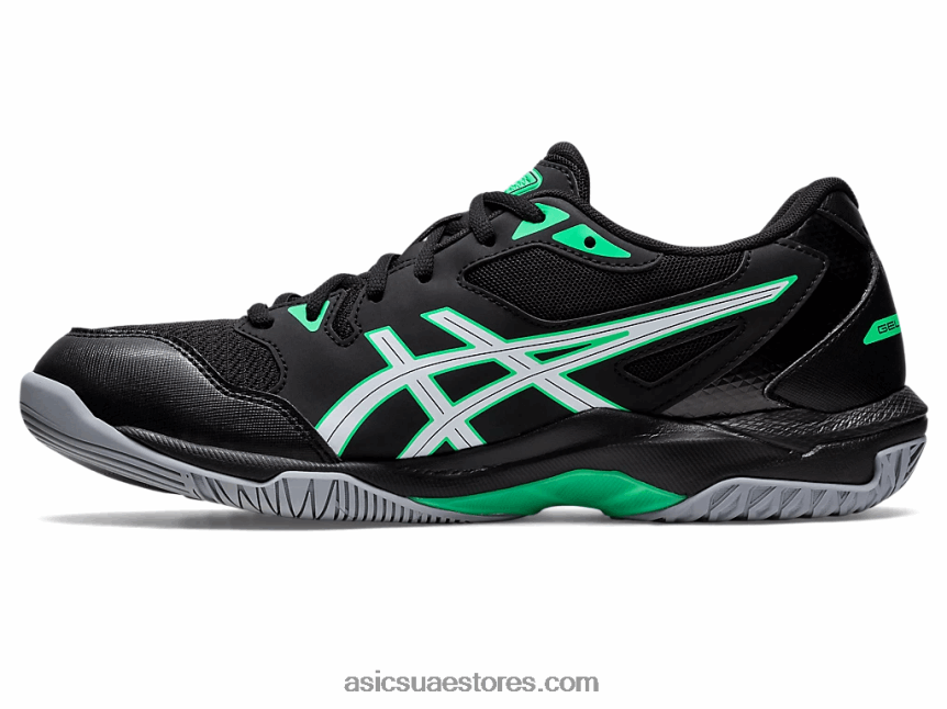 Asics أسود / ورقة جديدة صاروخ جل 10 2N24DJ1150