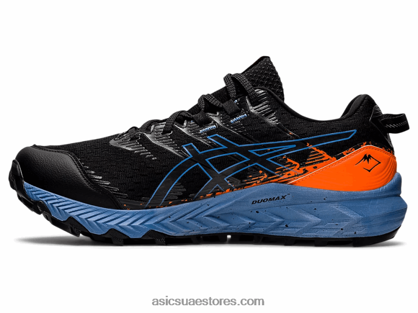 Asics الانسجام الأسود / الأزرق جل ترابوكو 10 جي تي اكس 2N24DJ1152