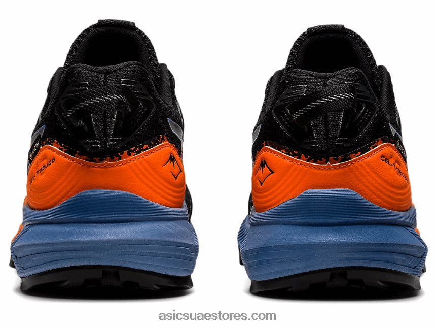 Asics الانسجام الأسود / الأزرق جل ترابوكو 10 جي تي اكس 2N24DJ1152