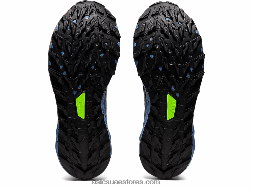 Asics الانسجام الأسود / الأزرق جل ترابوكو 10 جي تي اكس 2N24DJ1152