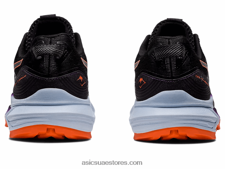 Asics أسود / نوفا برتقالي جل ترابوكو 10 2N24DJ2880