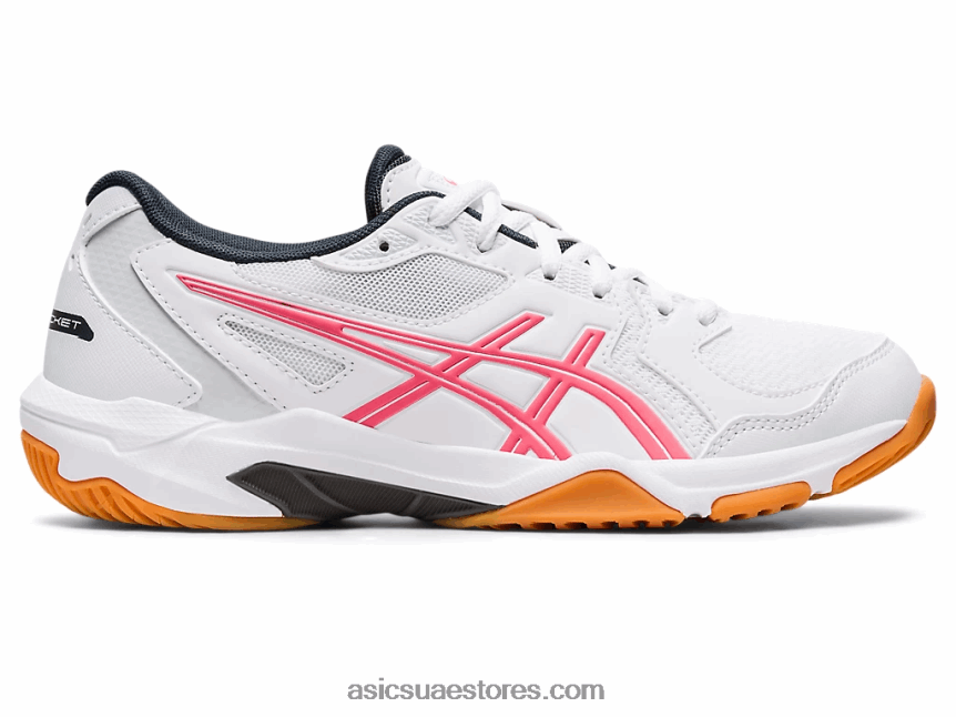 Asics حجاب أبيض / وردي صاروخ جل 10 2N24DJ2952