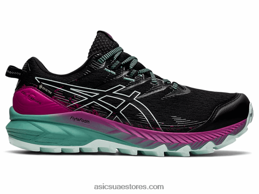 Asics أسود / بحر هادئ جل ترابوكو 10 جي تي اكس 2N24DJ3114