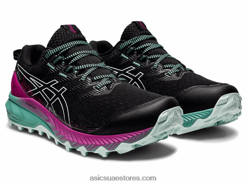 Asics أسود / بحر هادئ جل ترابوكو 10 جي تي اكس 2N24DJ3114