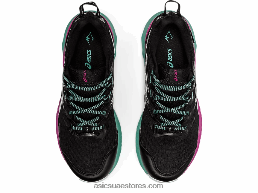 Asics أسود / بحر هادئ جل ترابوكو 10 جي تي اكس 2N24DJ3114