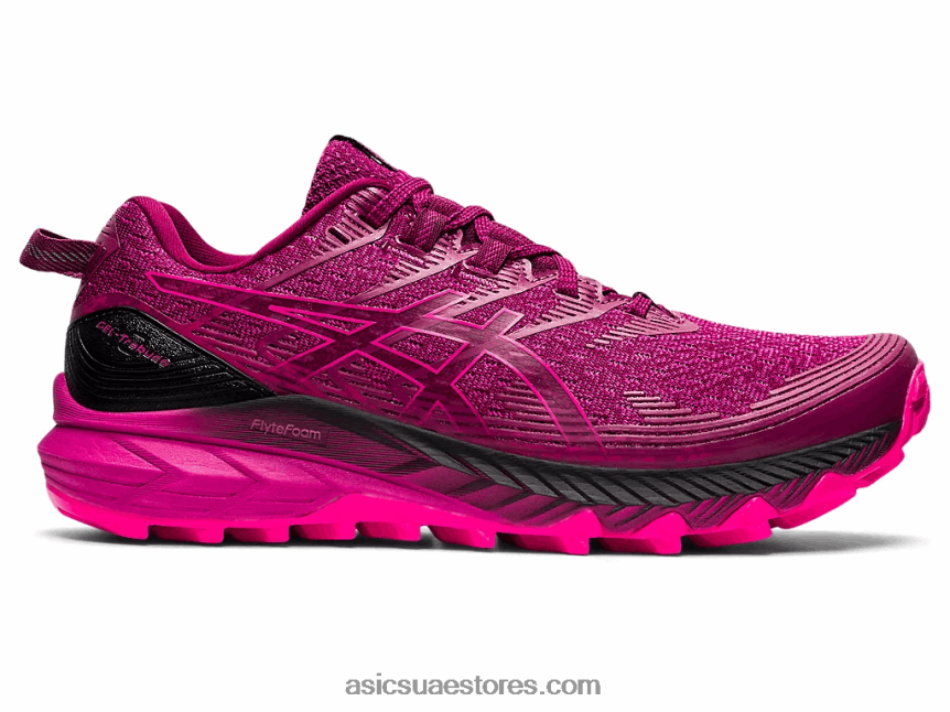Asics التوت المجفف / الفوشيه الأحمر جل ترابوكو 10 2N24DJ3414