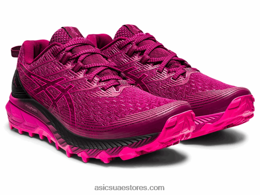 Asics التوت المجفف / الفوشيه الأحمر جل ترابوكو 10 2N24DJ3414