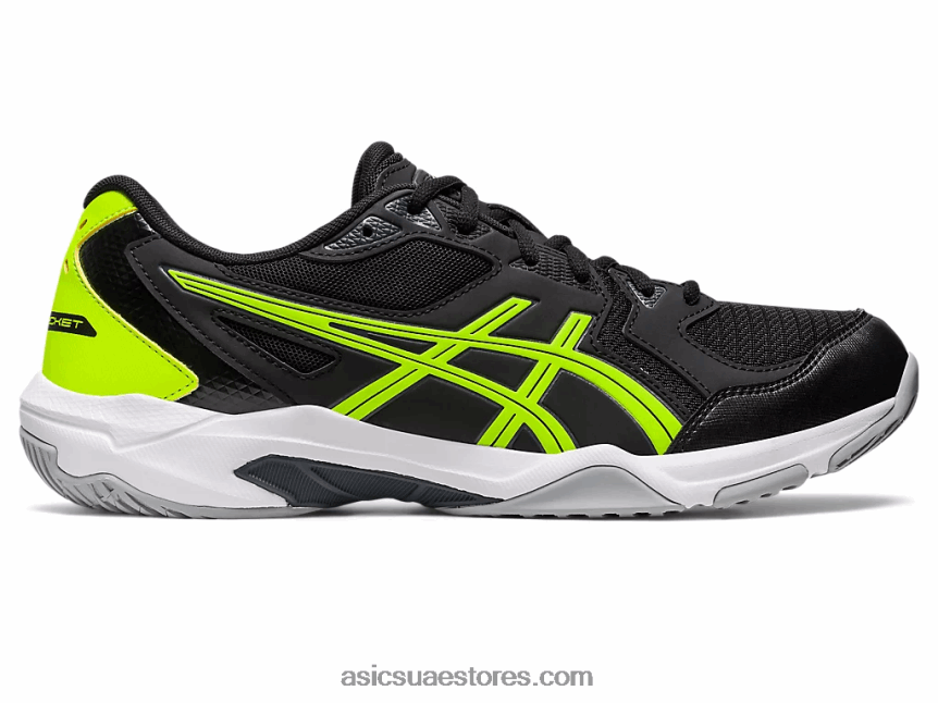 Asics أسود / رمادي الناقل صاروخ جل 10 2N24DJ37