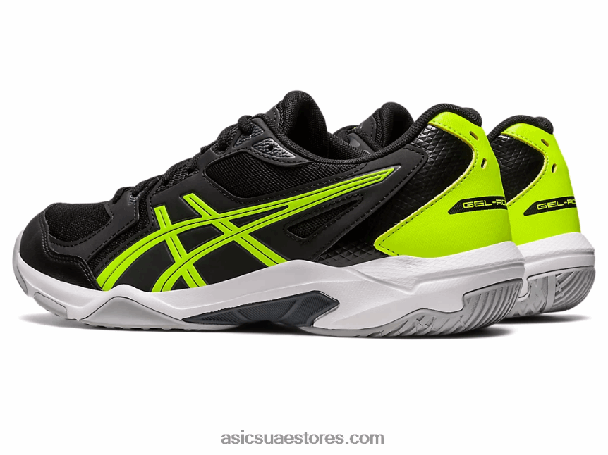 Asics أسود / رمادي الناقل صاروخ جل 10 2N24DJ37