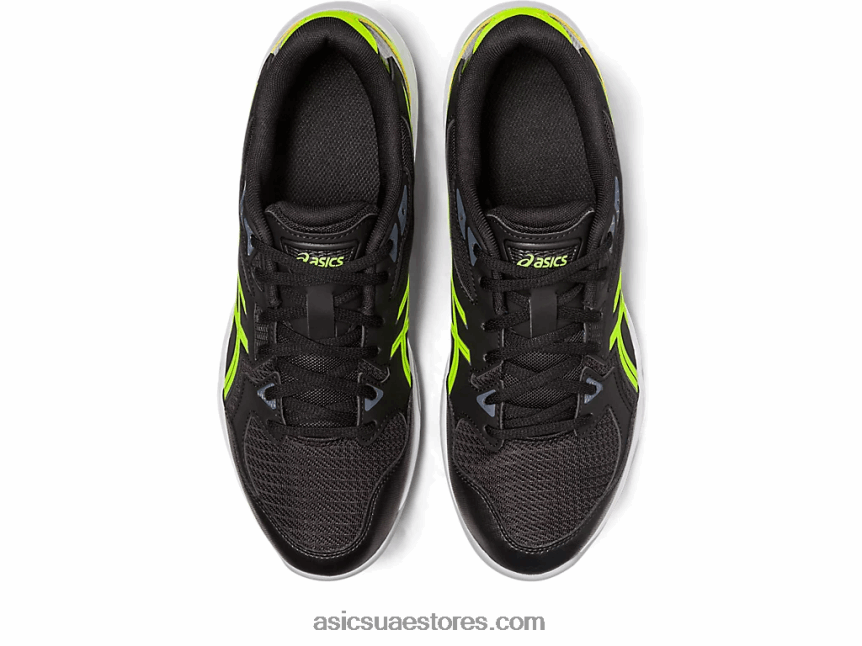 Asics أسود / رمادي الناقل صاروخ جل 10 2N24DJ37