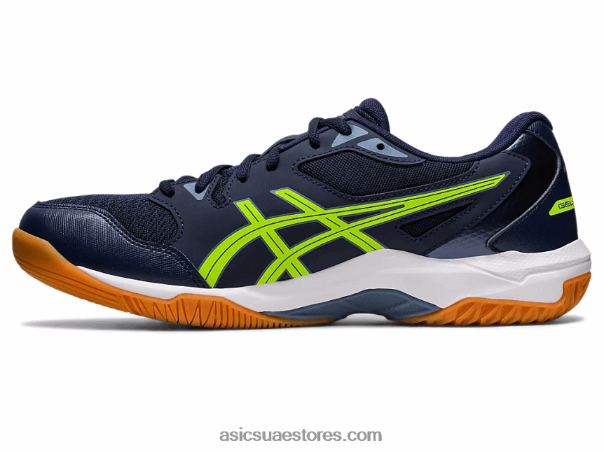 Asics منتصف الليل / أخضر خطر صاروخ جل 10 2N24DJ407